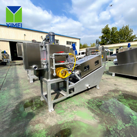 Machine automatique de déshydratation des boues 1m3/h Filtre de presse à vis modèle 131 avec système de dosage de poudre sèche