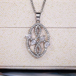 Collier pendentif feuille vintage pour femme, chaîne de clavicule tendance, bijoux - Product Image 6