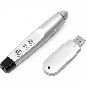 <strong>Presentation</strong> Clicker Wireless Presenter Remote Clicker for <strong>Presentations</strong> with Red Pointer, PowerPoint Clicker Slide Advancer - Product Image 1