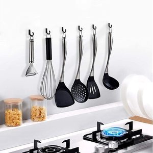 Vintage Kitchen Living Room Metal Zinc Alloyed Bronze Wall Mounted Multifunctional <strong>Single</strong> <strong>Coat</strong> <strong>Hook</strong> for Clothing Cups Keys - Product Image 4