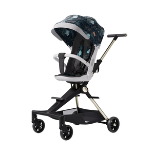 Poussette bébé Purorigin légère en alliage à 4 roues, pliable, <span class=keywords><strong>haute</strong></span> vue, compacte, portable, chariot de voyage, poupée bébé de luxe, 0-6 ans - Product Image 1