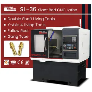 Máy tiện CNC fanuc Micro Lathe CNC Trung Quốc CNC Lathe máy