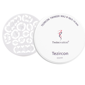 TWINEER Solution antérieure manuelle Blanchiment rayonnant naturel Placage ultime Accessoire esthétique en zircone Équipement de thérapie orale - Product Image 3