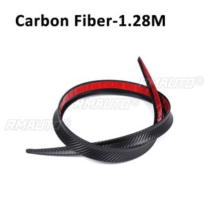 Alerón de techo universal de 1.2/1.28M, alerón trasero de fibra de carbono para personalizar el coche, alerón de reacondicionamiento DIY, adecuado para todo tipo de coches. - Product Image 5