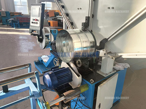 Machine de formage de conduit d'air en spirale de tuyau de produit chaud avec lame de scie - Product Image 6