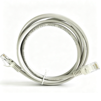 Câble de communication haute vitesse Cat5e UTP polyvalent de 2 m pour transmission de données en rack de serveur et poste de travail (vente en gros)