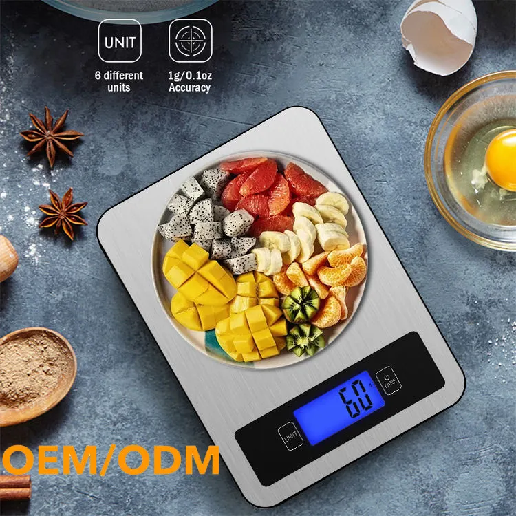 FRK Stainless Steel Portable Novation Launchkey Mini 5KG Food Weight Scale Electronic Digital Kitchen Scale