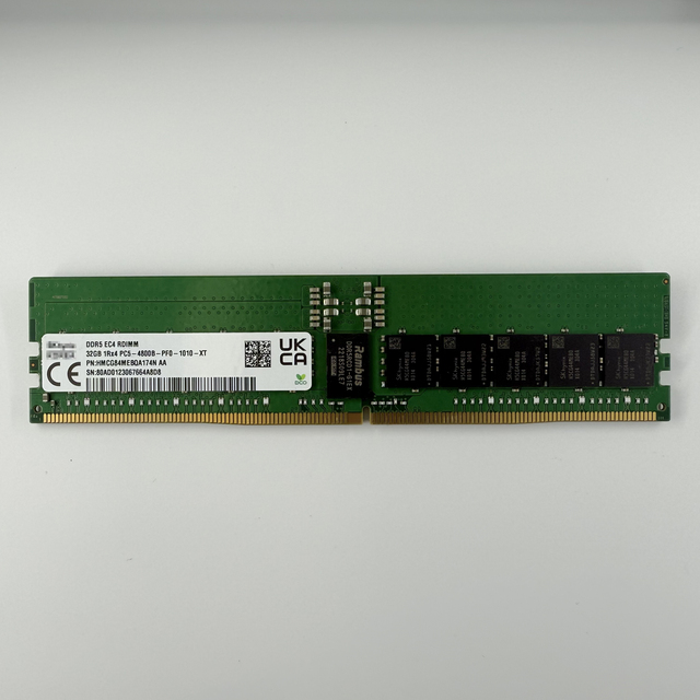 32GB 1Rx4 4800MHz DDR5 REG ECC RDIMM Server Memory RAM Stable Performance for Server Systems Wholesale Support Fast Shipping
