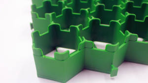 Pavé d'herbe fabriqué en chine, prix bas, hauteur 38mm, 48mm, 68mm, pavé d'herbe à dessus plat, utilisé dans le <span class=keywords><strong>jardin</strong></span> de stationnement pour aménagement paysager - Product Image 3