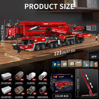 Mould King 17007 17008 MOC City LTM 11200 Camions grue RC, kit de modèles de voitures, briques éducatives, cadeaux pour adultes, ensembles de blocs de construction