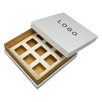 Boîte d'emballage cadeau exquise haut de gamme personnalisée avec logo, couvercle de base, insert rigide en carton écologique et pelliculage mat