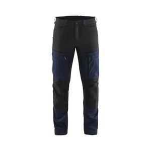 BLAKLADER - 145618458699C150 Pantalon de service stretch Marine foncé/Noir-PANTALON DE TRAVAIL EAN 7330509617854 PANTALON DE TRAVAIL CARGO - Product Image 1