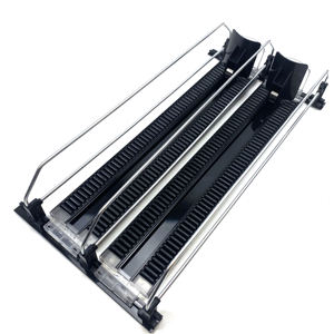 Botella de bebida Sistema de empujador de bebidas Organizador Ajustable Bebida Resorte Empujador Deslizante para nevera - Product Image 1