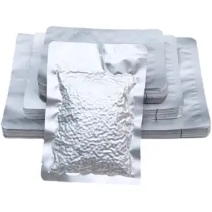 Heißkleben-Kunststoffbeutel kundendefinierte Aluminiumfolien-Verpackungsbeutel Aluminiumfolie-Vakuumverschließer Lebensmittelbeutel