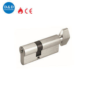 यूरो प्रोफाइल के बीएस 1303 ठोस पीतल फायर सिंगल डोर सिलेंडर के साथ - Product Image 1