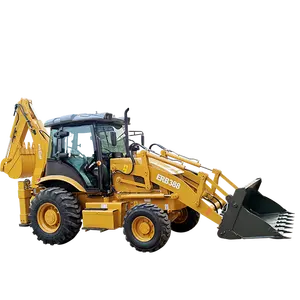 EVERUN ERB388 2500kg CE EPA Farm Construction Compact Household Bucket New Front Loader Backhoe