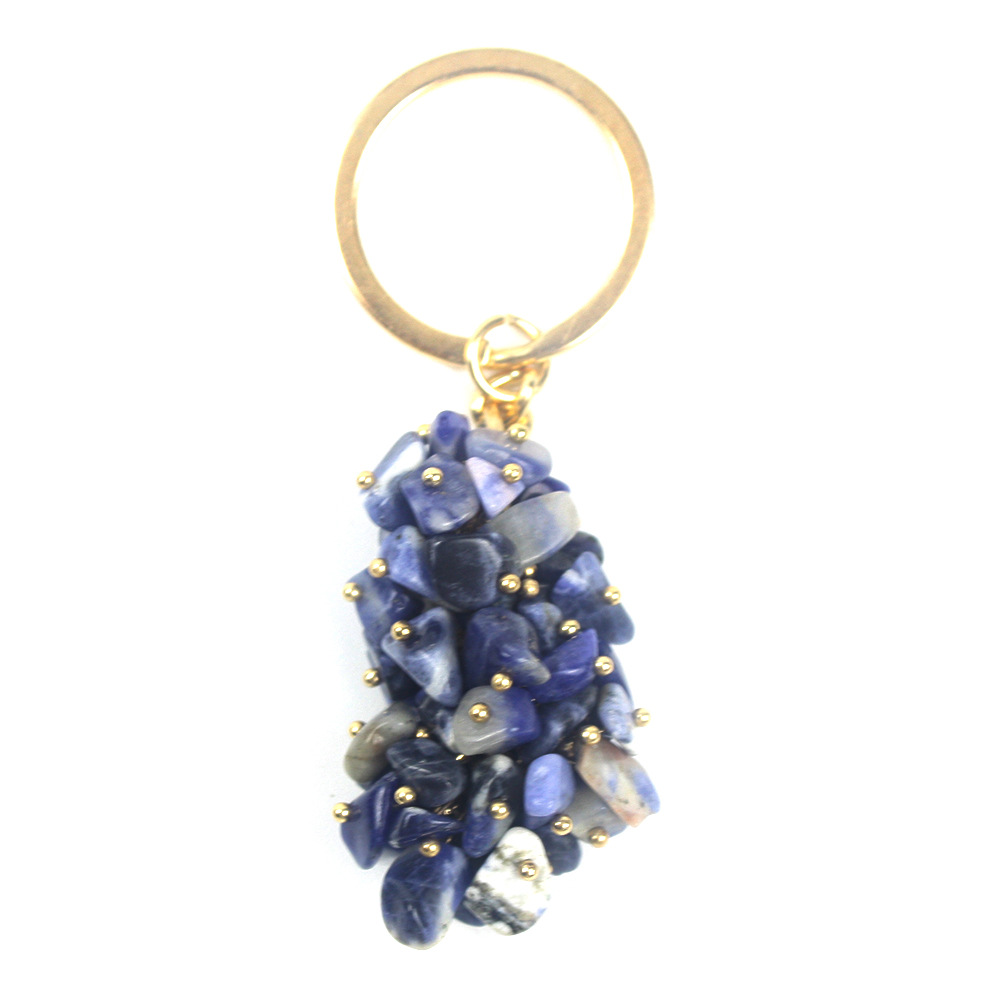 Porte clé Pendentif Labradorite bouteille de parfum Porte clé Pendentif Labradorite bouteille de parfum