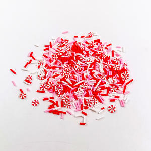 CHENXI Christmas Series 500G Soft Polymer Clay Sprinkles DIY Crafts Charms Tiny Cute Bonbon Candy Slices - Product Image 5