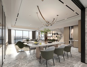 Venta caliente de muebles de dormitorio de lujo de gama alta para villas y casas de cinco estrellas Muebles de hotel cómodos de precios de fábrica - Product Image 3