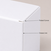 Boîte-cadeau en carton blanc haut de gamme réutilisable de luxe-Finition brillante/mate-Logo personnalisé d'estampage d'aluminium-Robuste-Taille et doublure personnalisées