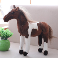 Mignonne Grande Simulation Cheval de Sudation Poupée en Peluche Poupée Cadeau d'Anniversaire Fille