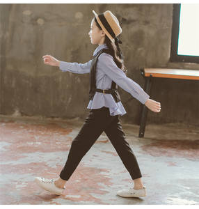 Ropa al por Mayor: Chalecos de Punto para Niñas, Leggings de Algodón de Color Sólido, Empaquetados en Dubái, de Proveedores de Tailandia - Product Image 2