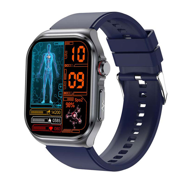 For Spovan Fashion Waterproof IP67 Smartwatch with NFC Health Monitor ECG PPG Activity Tracker Call Reminder Dial Call Function