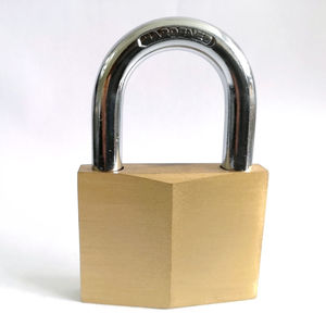 <span class=keywords><strong>Cadenas</strong></span> en forme de diamant de sécurité bon marché grande serrure de porte de 60mm <span class=keywords><strong>cadenas</strong></span> en laiton robuste - Product Image 4