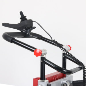 รถเข็นไฟฟ้า EmssRobot <span class=keywords><strong>Starker</strong></span> แบบพับได้สำหรับงานหนัก ขึ้นบันไดได้ พกพาสะดวก รับน้ำหนักได้ 250 กก. ใช้ในคลังสินค้า ยกของ ขนย้าย พร้อมอุปกรณ์ไฟฟ้า - Product Image 4