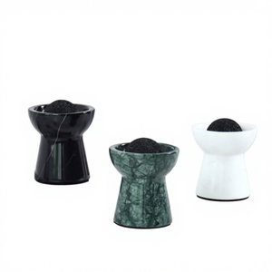 Modern Light Luxury Natural Marble Aromatherapy Cup Flameless Fragrance <strong>Diffuser</strong> for Home/Office Use - Product Image 1