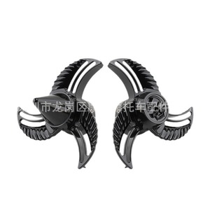 ฝาครอบเพลาหน้าพลาสติก MS ขนาด 15x15x4.5 สีดำเคลือบด้วยไฟฟ้า สำหรับตกแต่งล้อรถมอเตอร์ไซค์ฮาร์เลย์ - Product Image 3