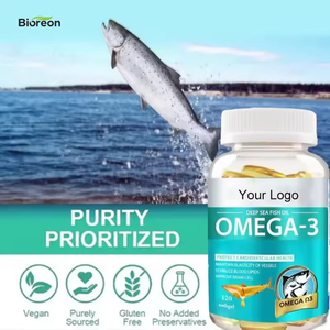 Высококачественные капсулы рыбьего жира Омега-<span class=keywords><strong>3</strong></span> 1000 мг OEM, мягкие желатиновые капсулы, легко проглатываемые, с лимонным вкусом - Product Image 4