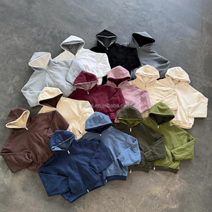 Commercio all'ingrosso doppio <span class=keywords><strong>cappuccio</strong></span> reversibile <span class=keywords><strong>con</strong></span> <span class=keywords><strong>cappuccio</strong></span> Hombre oversize francese Terry doppia <span class=keywords><strong>cerniera</strong></span> doppio strato felpe per gli uomini - Product Image 3