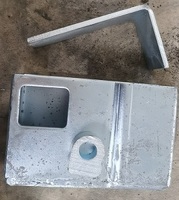 Boîte de verrouillage de porte de conteneur de pièces de conteneur d'expédition de Type de soudure
