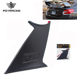 สปอยเลอร์หลังทรง Ducktail สีดำ อลูมิเนียม สำหรับ Subaru Sti ปี 2015-2018 ติดตั้งด้วยเทป 3M - Product Image 1