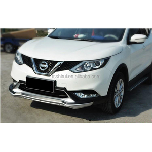 Parachoques delantero y trasero para coche, placa protectora anticolisión para <span class=keywords><strong>Nissan</strong></span> <span class=keywords><strong>Qashqai</strong></span> <span class=keywords><strong>J11</strong></span> 2016 2017 2018, <span class=keywords><strong>accesorios</strong></span> exteriores Para Auto - Product Image 3