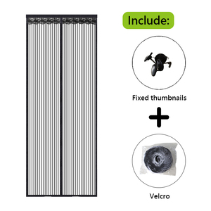 Gran oferta, <span class=keywords><strong>Cortinas</strong></span> Magnéticas antimosquitos de verano, mosquitera de cifrado <span class=keywords><strong>con</strong></span> <span class=keywords><strong>imanes</strong></span> de puerta, cortina de puerta de pantalla - Product Image 2