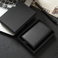 TILONSTAR Dompet aluminium TG203, dompet Pop-up kustom, kartu RFID & pemegang kredit, dompet hadiah bisnis pria