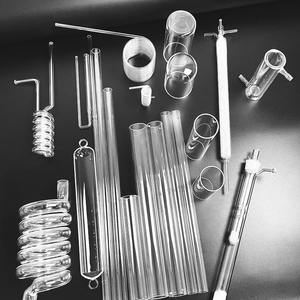 Juego de Material de Vidrio de Cuarzo de Sílice Fundida de Alta Pureza Personalizado, Tubo de Cuarzo, Bobina y <span class=keywords><strong>Campana</strong></span> de Vidrio para Investigación de Laboratorio - Product Image 4