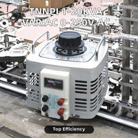 Stabilisateur de tension à condensateurs TNNPI 20 kVA, régulateur de tension variable 0-250 V, alimentation monophasée CA, SVC numérique en cuivre