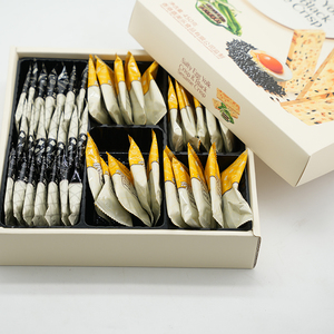 Zhongshan Camill 450g en caja crujiente yema de huevo con sabor a sésamo negro aperitivos dulces <span class=keywords><strong>y</strong></span> salados para fiestas Casuales - Product Image 6