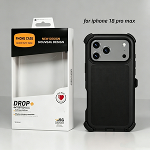 Étui de téléphone robuste pour l'extérieur, étui de téléphone portable anti-chute avec clip de ceinture détachable pour Samsung S26U pour <span class=keywords><strong>iPhone</strong></span> 18 Pro - Product Image 1