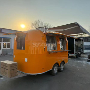 Mobile Food Truck Concession Trailer For Waffle Crepe <b>Pancake</b> Breakfast Street Food Fully Equipped CE Certified - Product Image 6