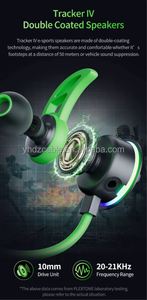 Écouteurs de jeu avec microphone détachable ENC, intra-auriculaires, filaires, interface Type-C, 3,5 mm, métalliques, ajustement personnalisé, basses puissantes - Product Image 4