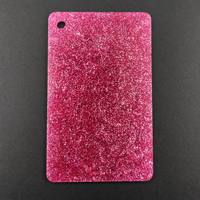 Edle Glitzer-Acrylplatten PMMA Farbige Gegossene Plexiglasscheiben für DIY-Basteleien Beschilderung Display Maßgeschnittene Formen
