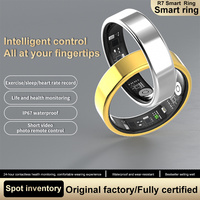 Anillo Inteligente 2026, Resistente al Agua, Monitor de Actividad Física, Cambio de Video, Compatible con IOS y Android, Anillo de Salud para Hombres y Mujeres