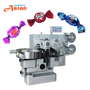 Multifunctional Caramel Candy Packing Machine Double Kink Wrapping Machine Toffee Candy Wrapper