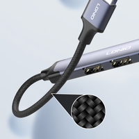 LDNIO-Estación de acoplamiento tipo C, adaptador USB 4 en 1, USB a USB3.0 * 1 + USB2.0 * 3, Mac Book, Pc, Hub Usb