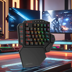 Redragon k585 RGB một tay không dây Bàn phím cơ khí thuận tay trái máy tính xách tay/Bàn phím máy tính để bàn Jedi Survival PU BG PC câm - Product Image 6