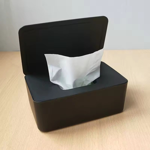 Boîte de rangement de bureau pour bébé, en plastique, scellée, anti-poussière, pour mouchoirs et lingettes humides - Product Image 5